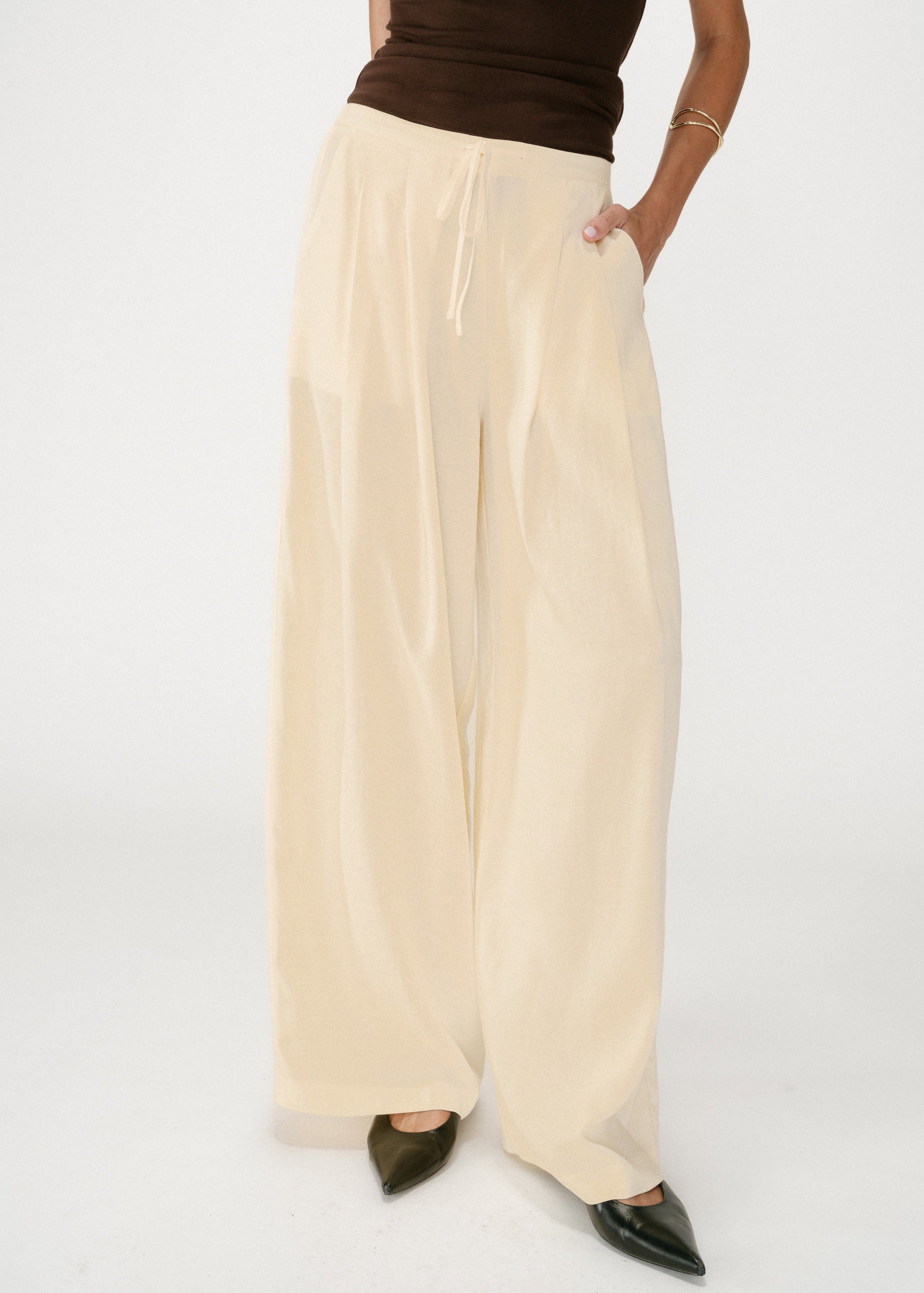 Grace & Mila Wally Pant - Yellow