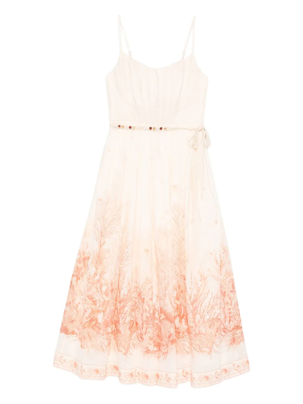 Zimmermann Wanderlust Corset Midi Dress