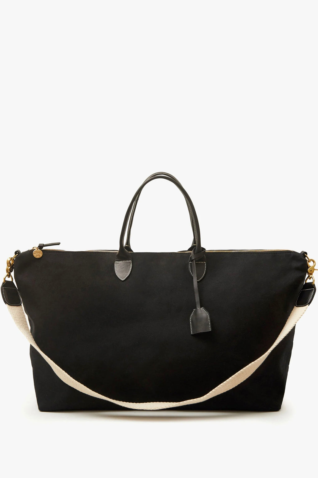 Clare V. Weekender - Black Canvas