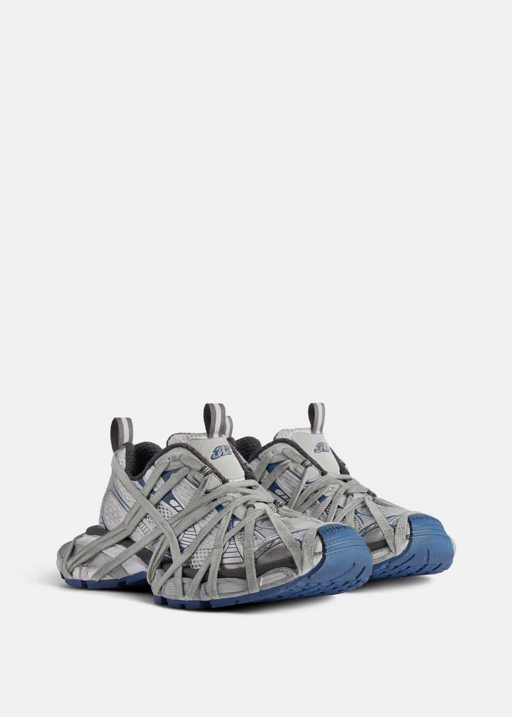 Balenciaga 3XL Extreme Lace Sneaker - White/Grey/Navy