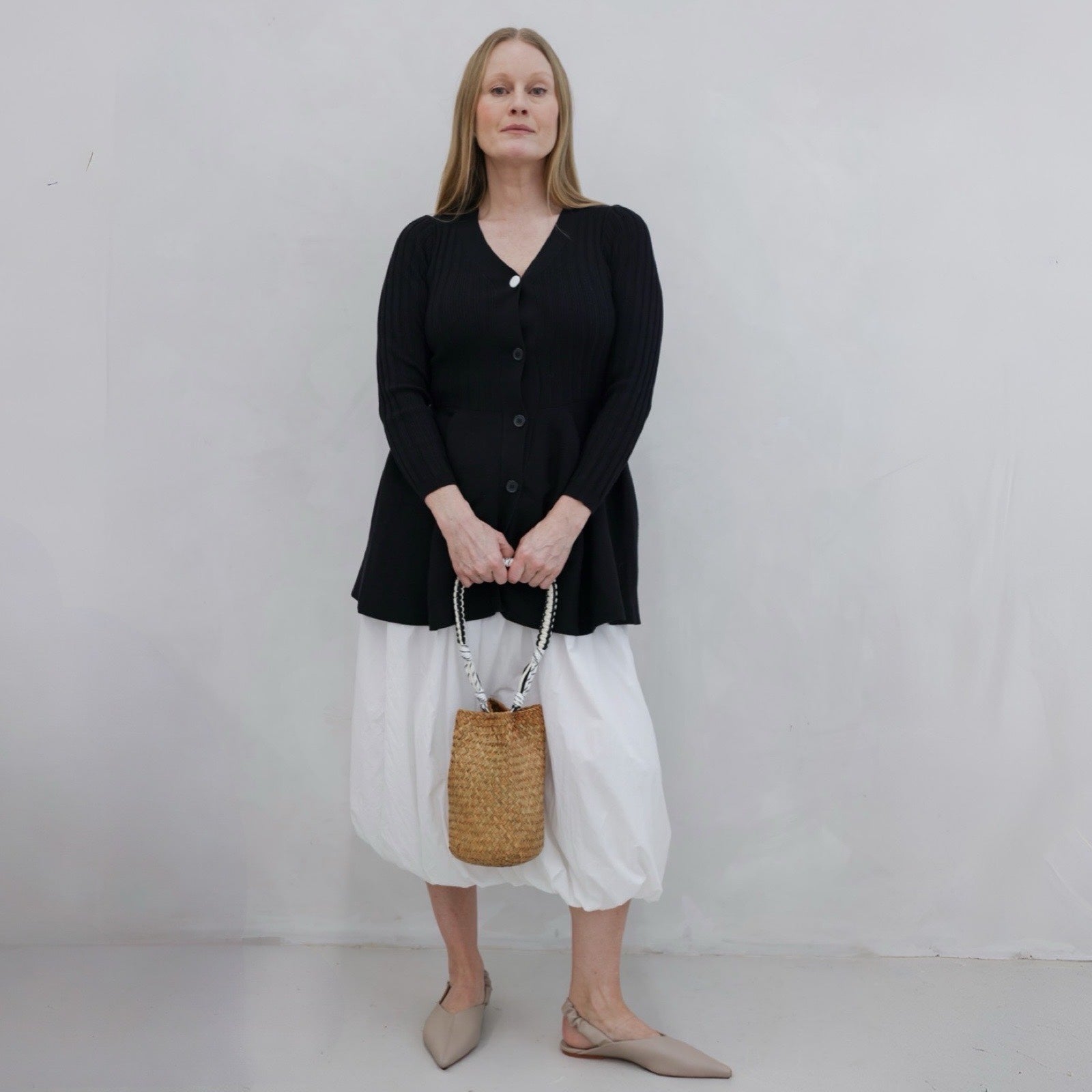 London Atelier Byproduct Balloon Skirt With Pockets