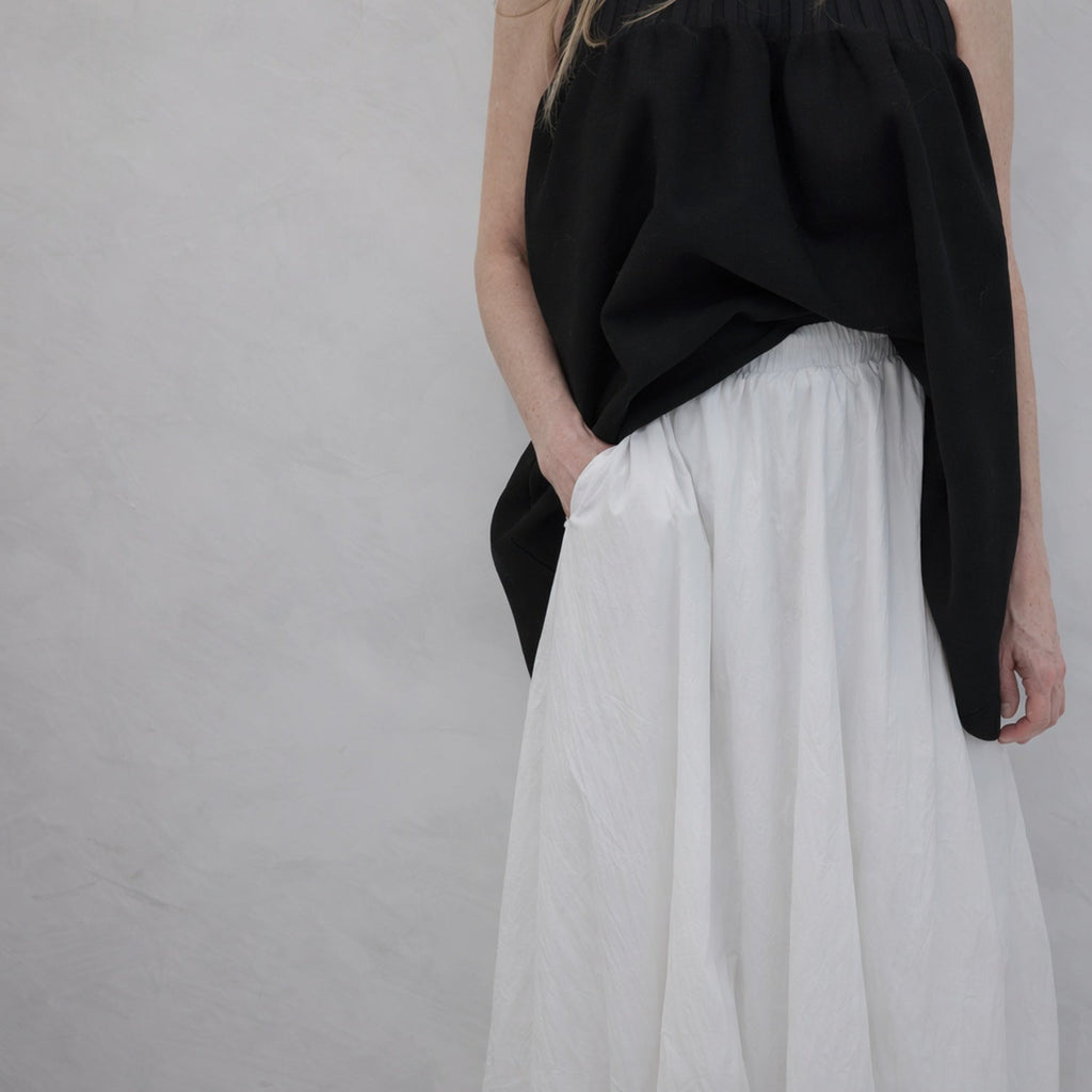 London Atelier Byproduct Balloon Skirt With Pockets