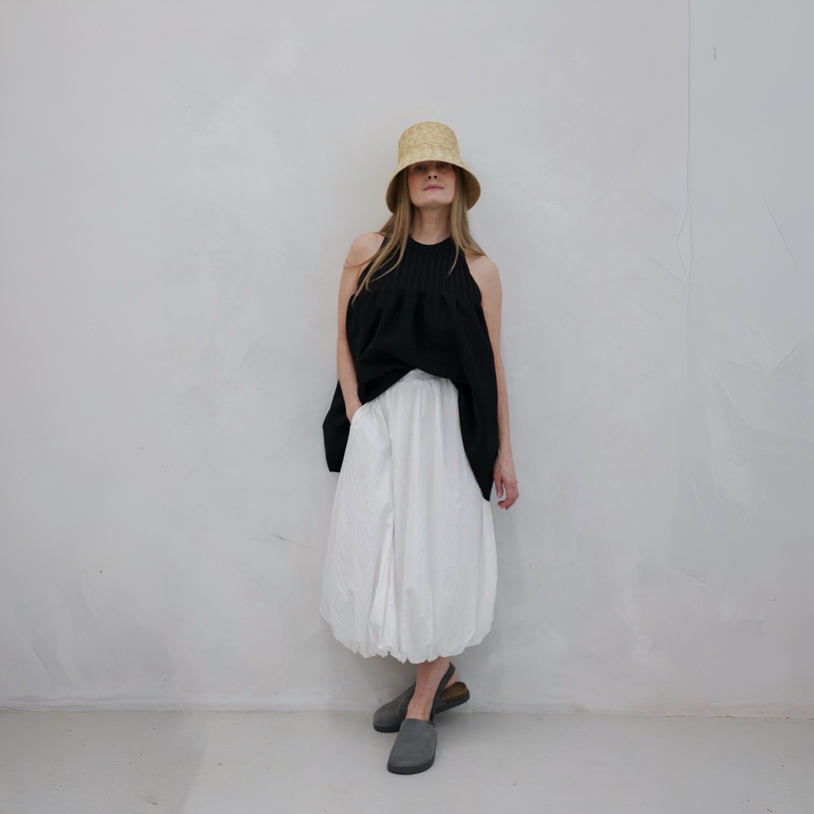 London Atelier Byproduct Balloon Skirt With Pockets