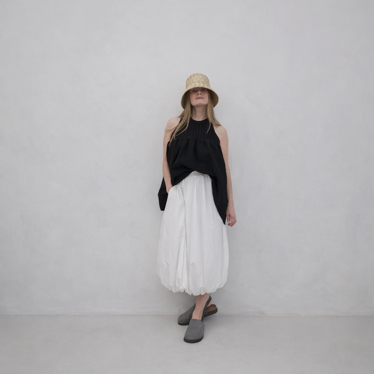 London Atelier Byproduct Balloon Skirt With Pockets