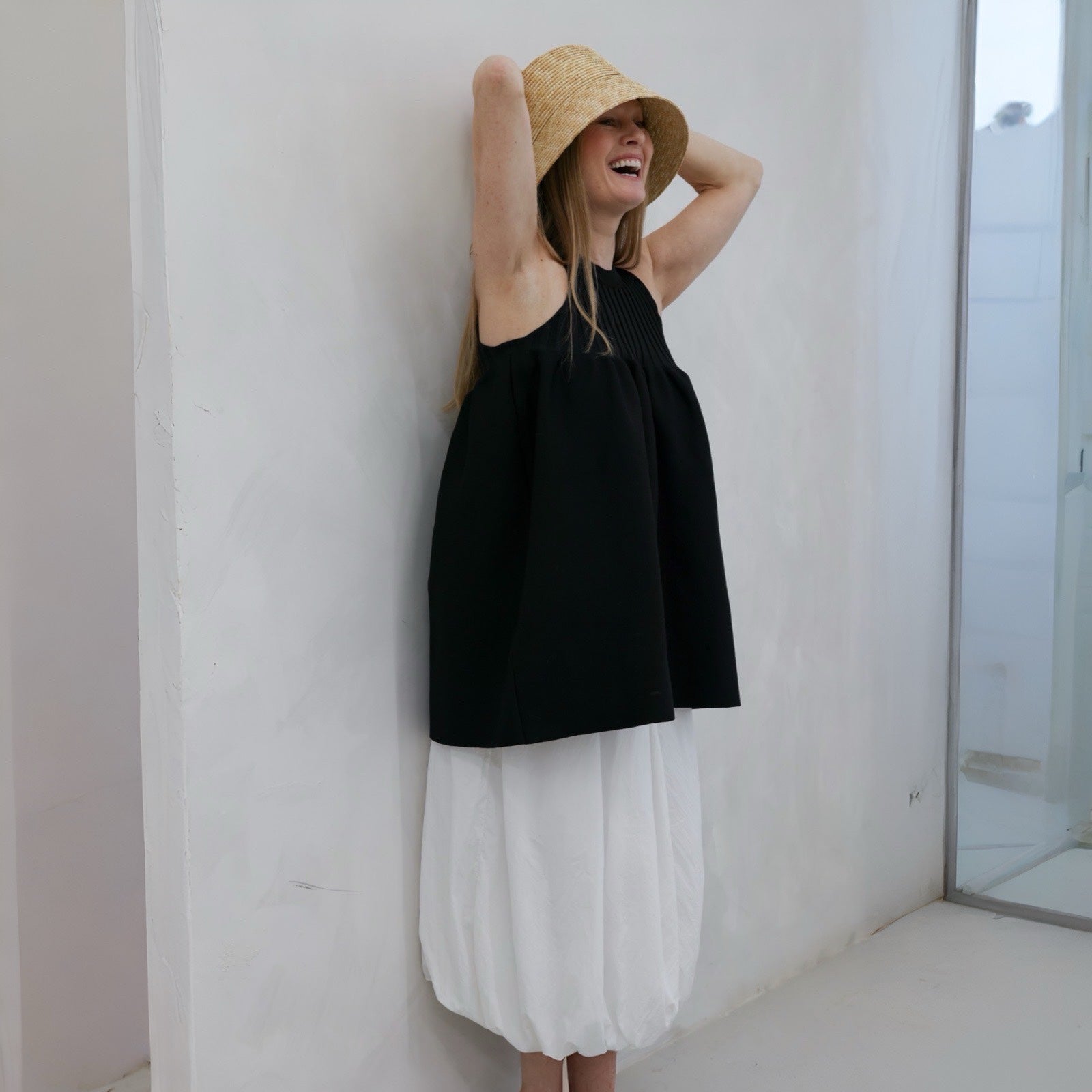 London Atelier Byproduct Balloon Skirt With Pockets