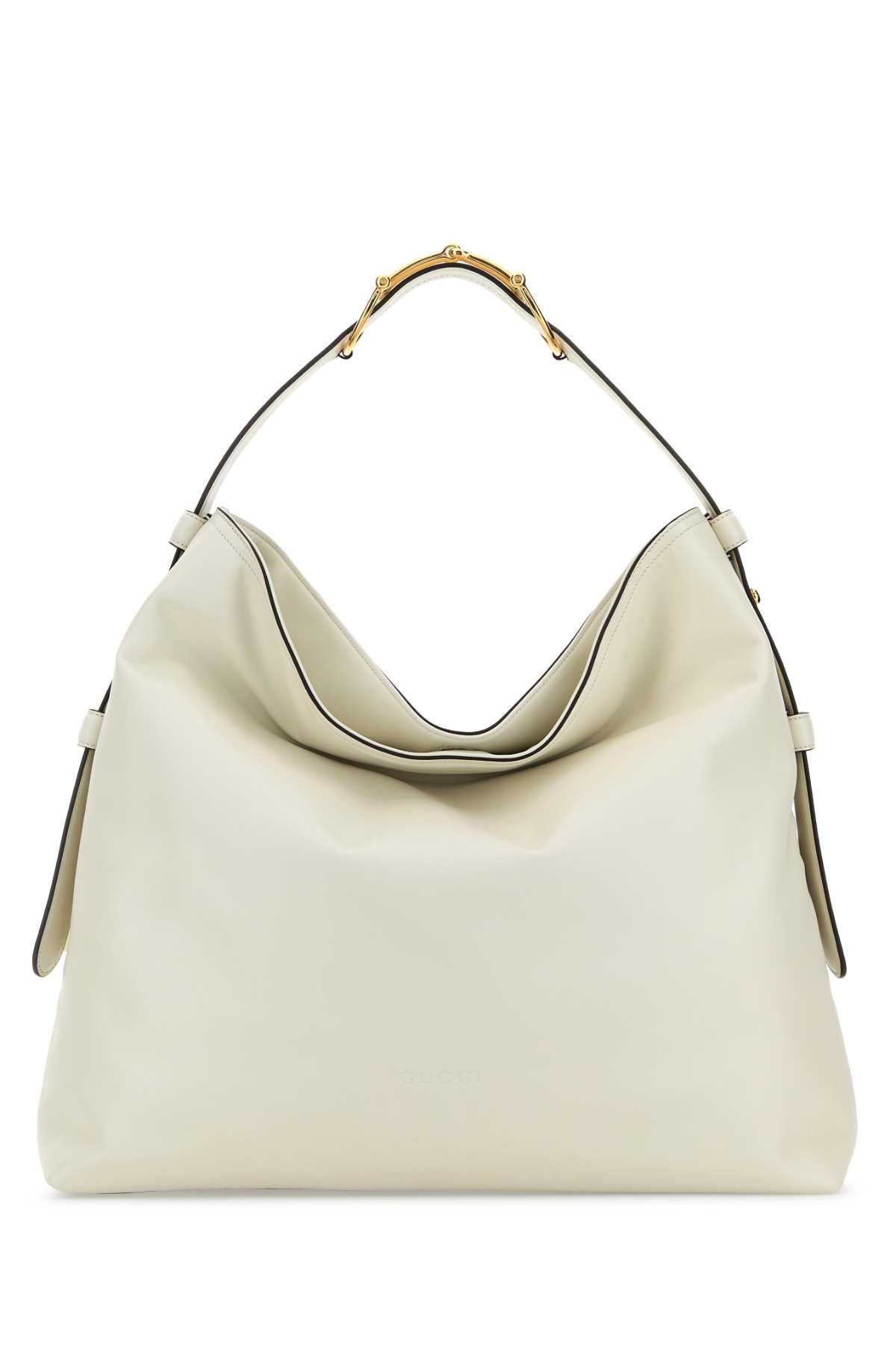 Gucci Beatrix Large Leather Tote Bag - Dusty White