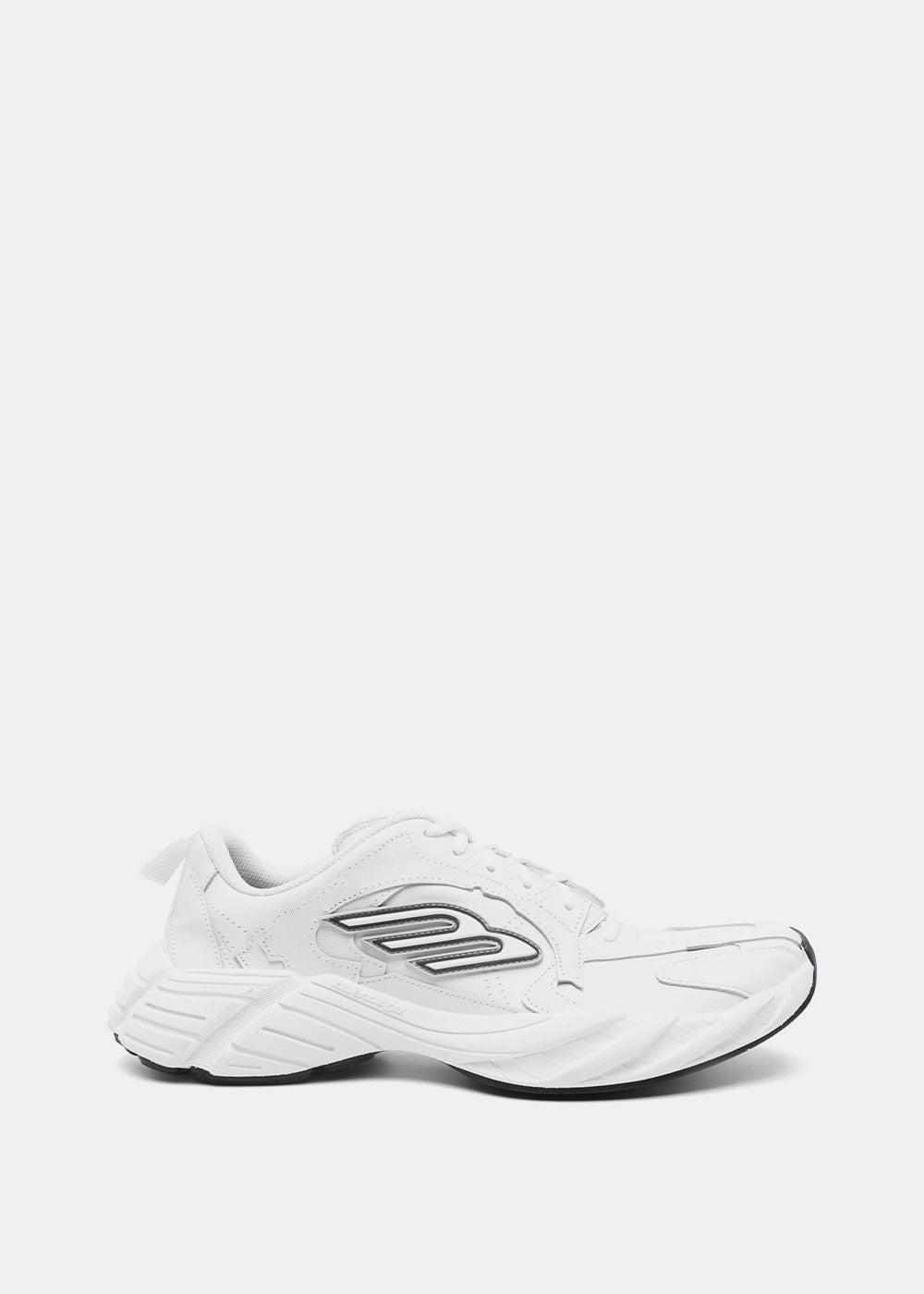 Balenciaga Monday Sneakers - White / Black / Grey