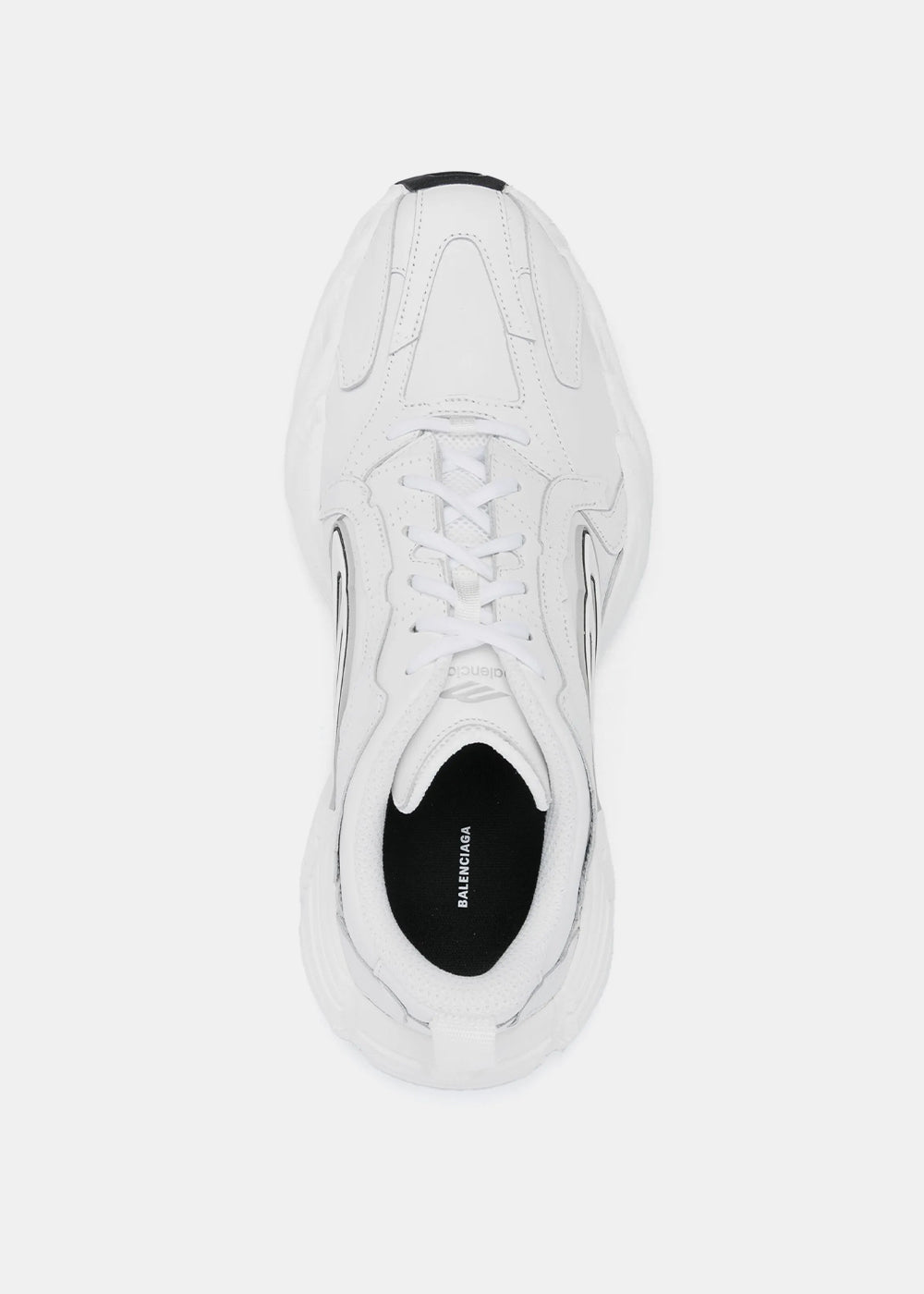 Balenciaga Monday Sneakers - White / Black / Grey