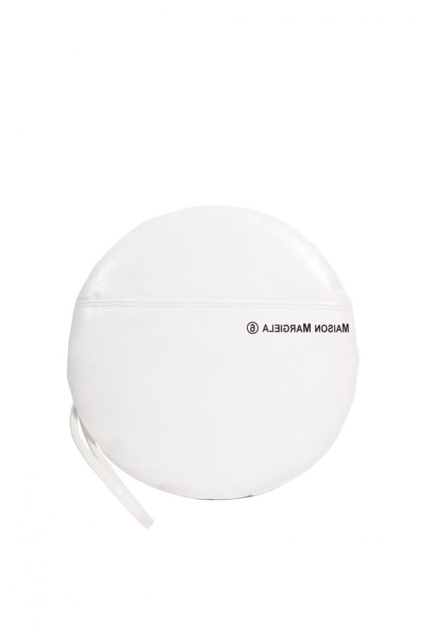 MM6 Maison Margiela Round Clutch Bag - White