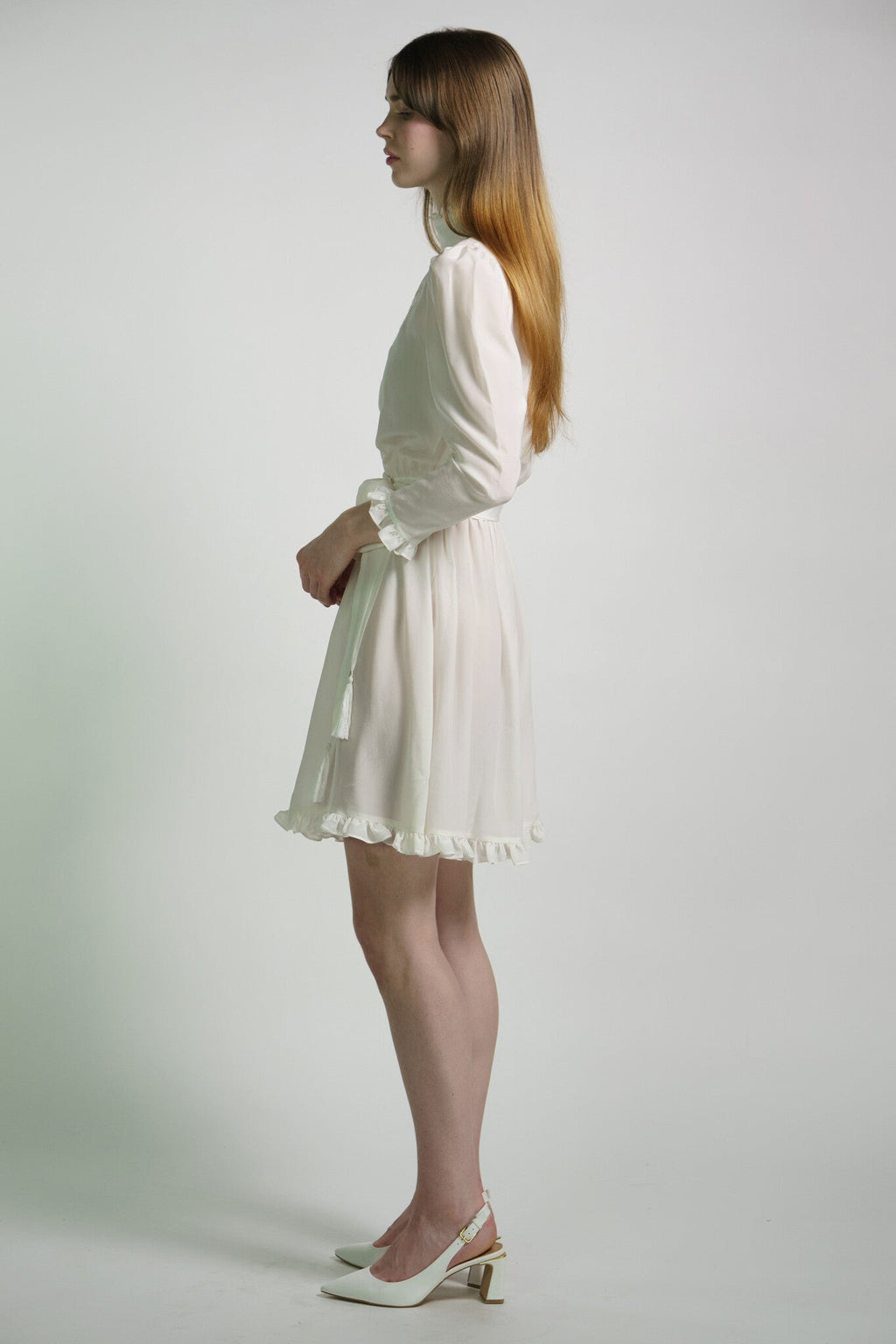 Kristinit Sirsna Silk Heart Dress