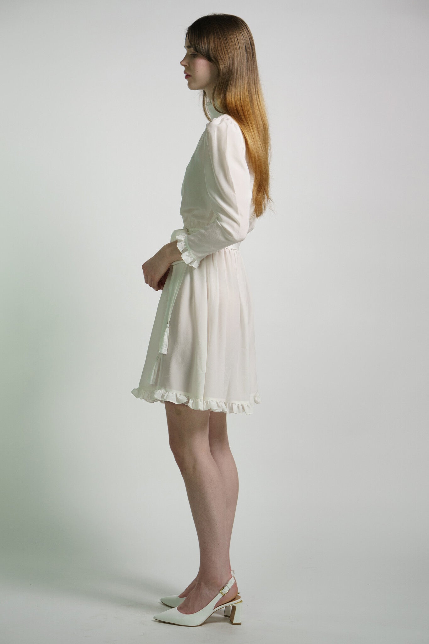 Kristinit Sirsna Silk Heart Dress