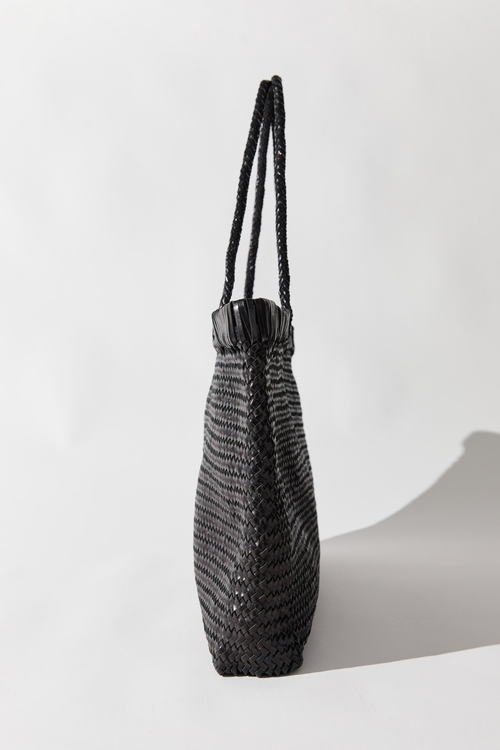 St. Agni Wide Bagu Woven Tote