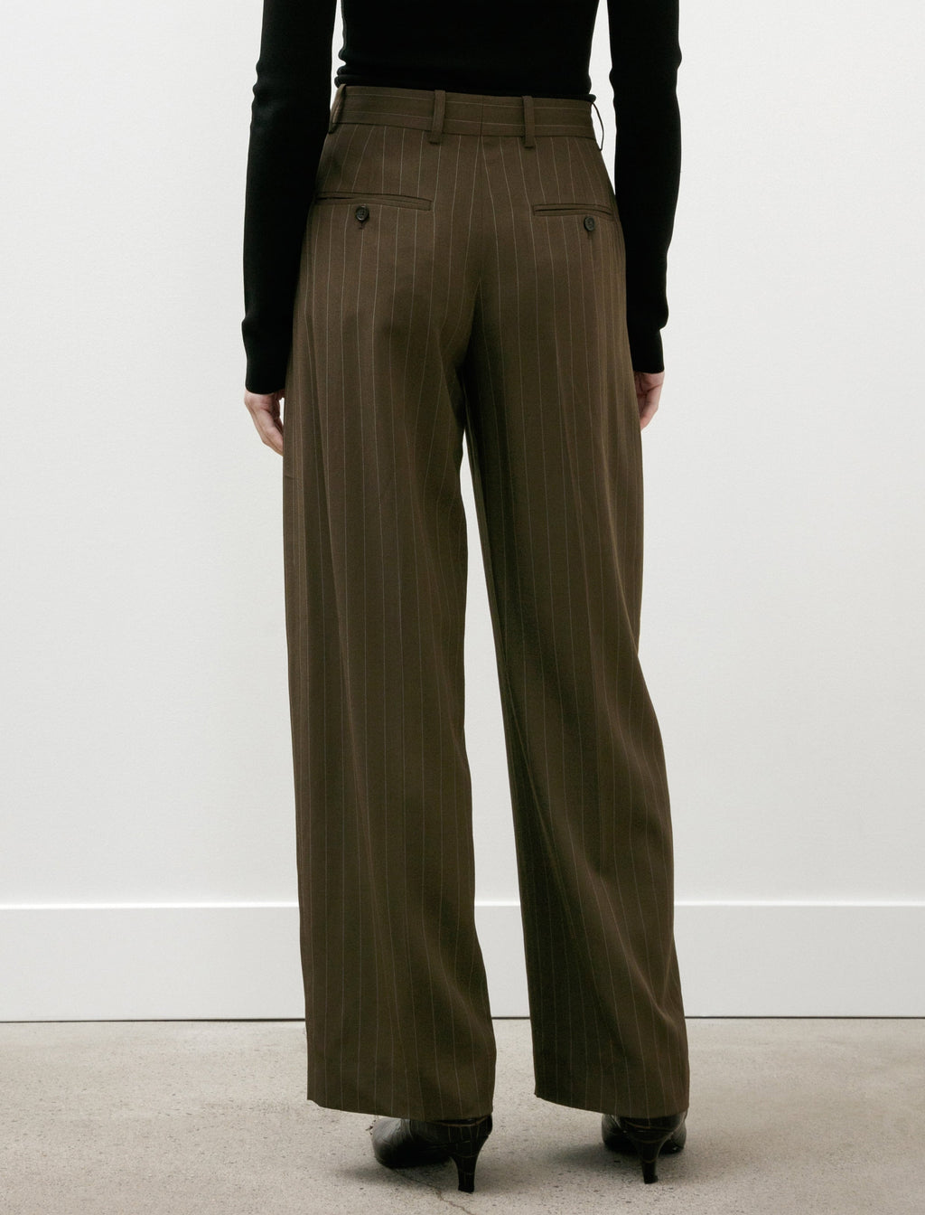 Totême Wide Pinstriped Trouser