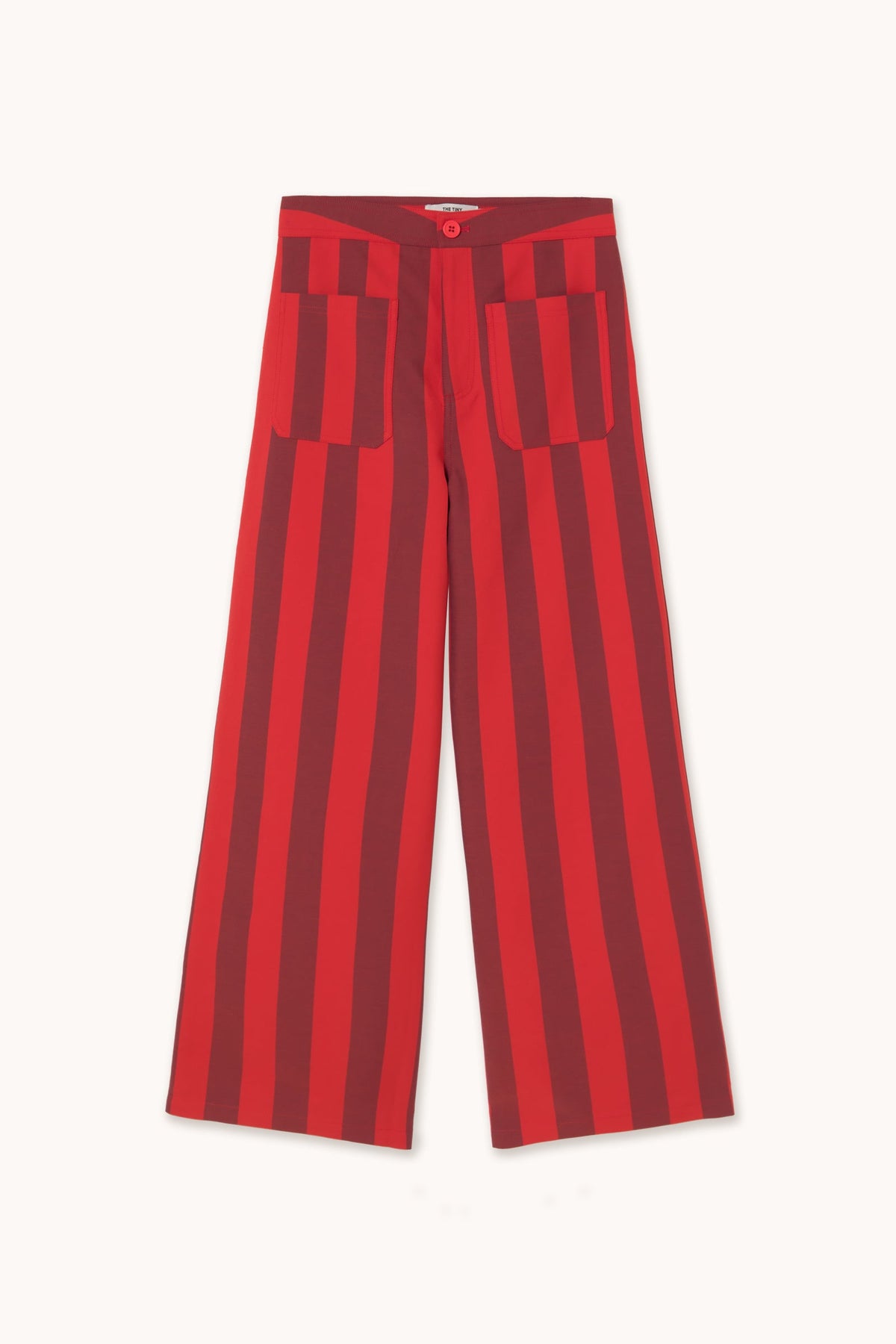 TINY BIG SISTER Wide Stripes Pocket Pants