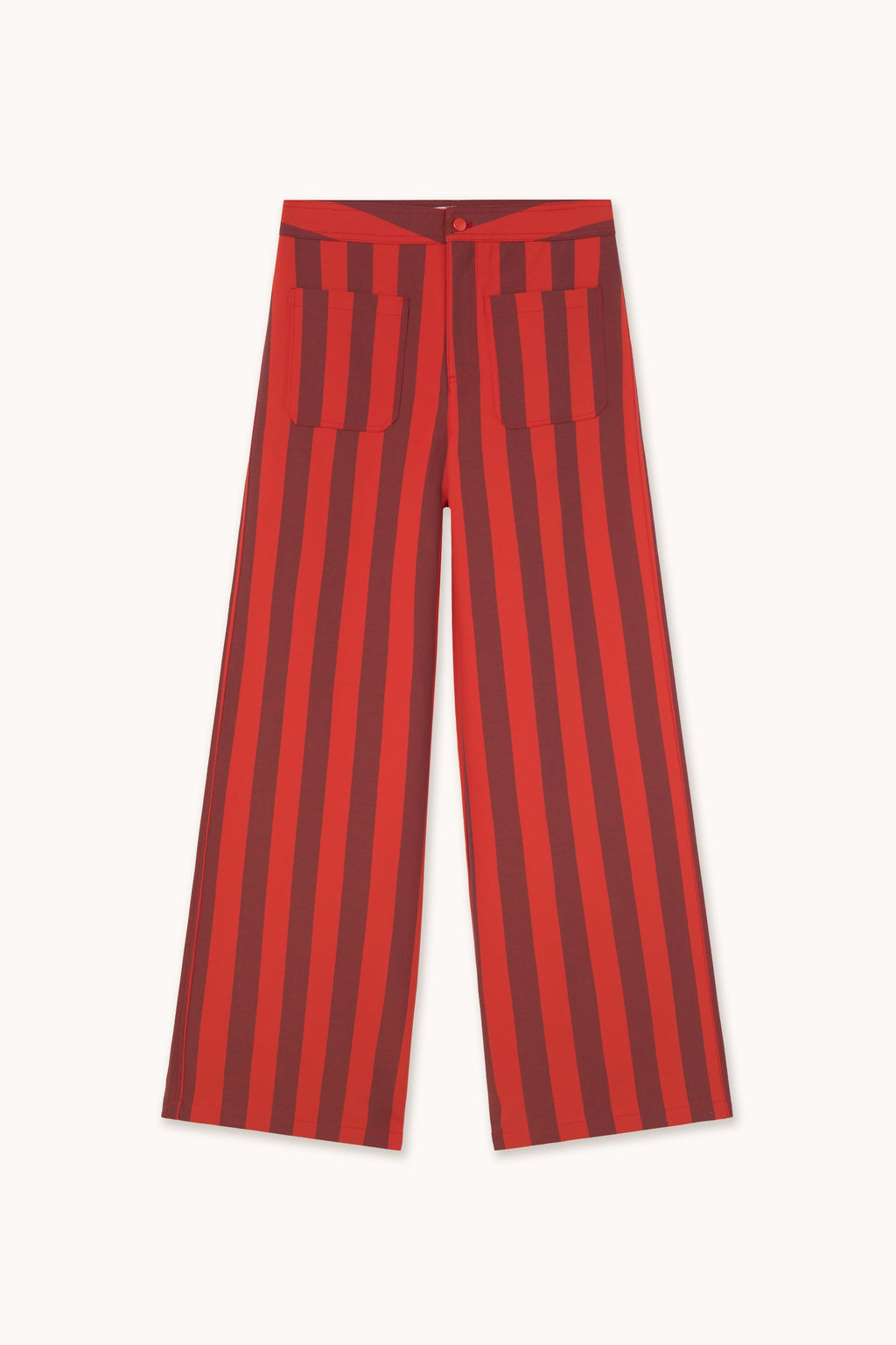 TINY BIG SISTER Wide Stripes Pocket Pants