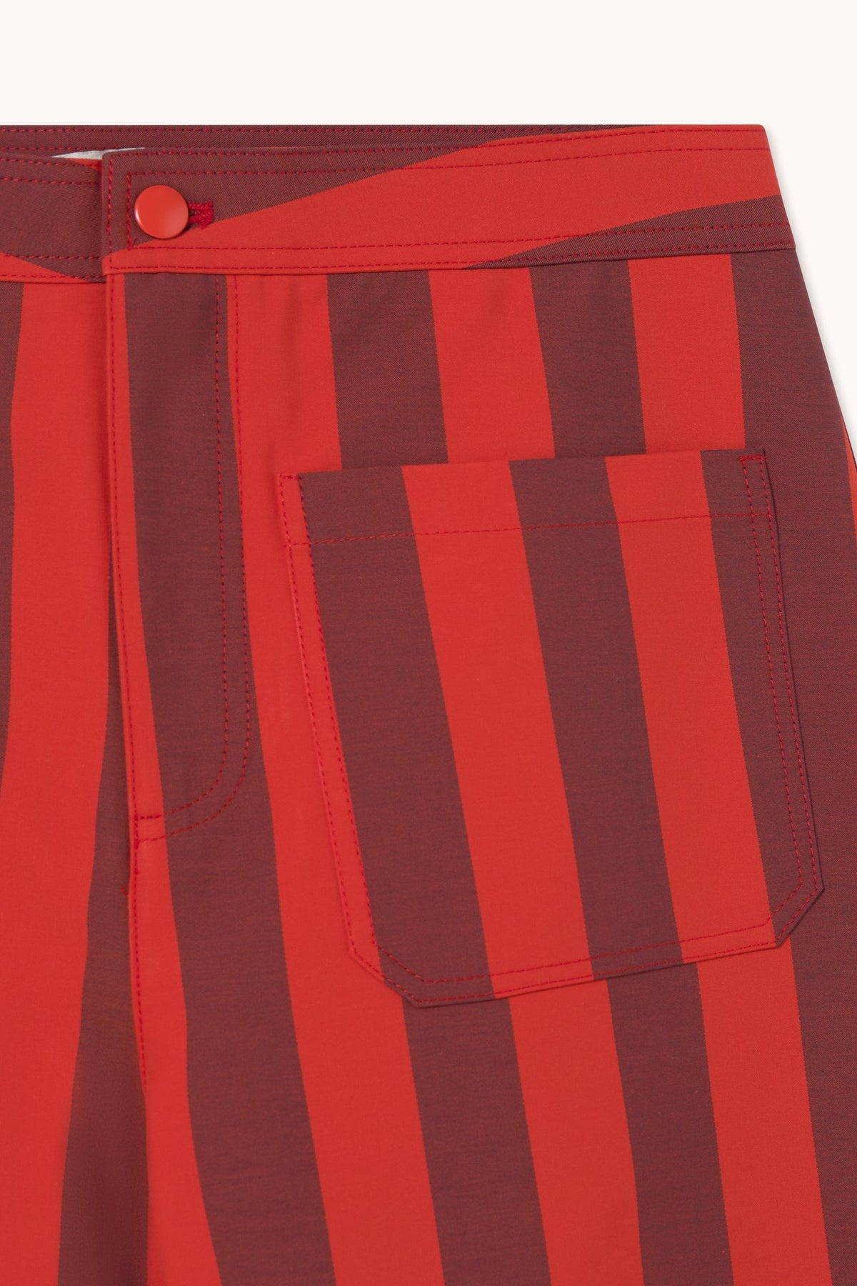 TINY BIG SISTER Wide Stripes Pocket Pants