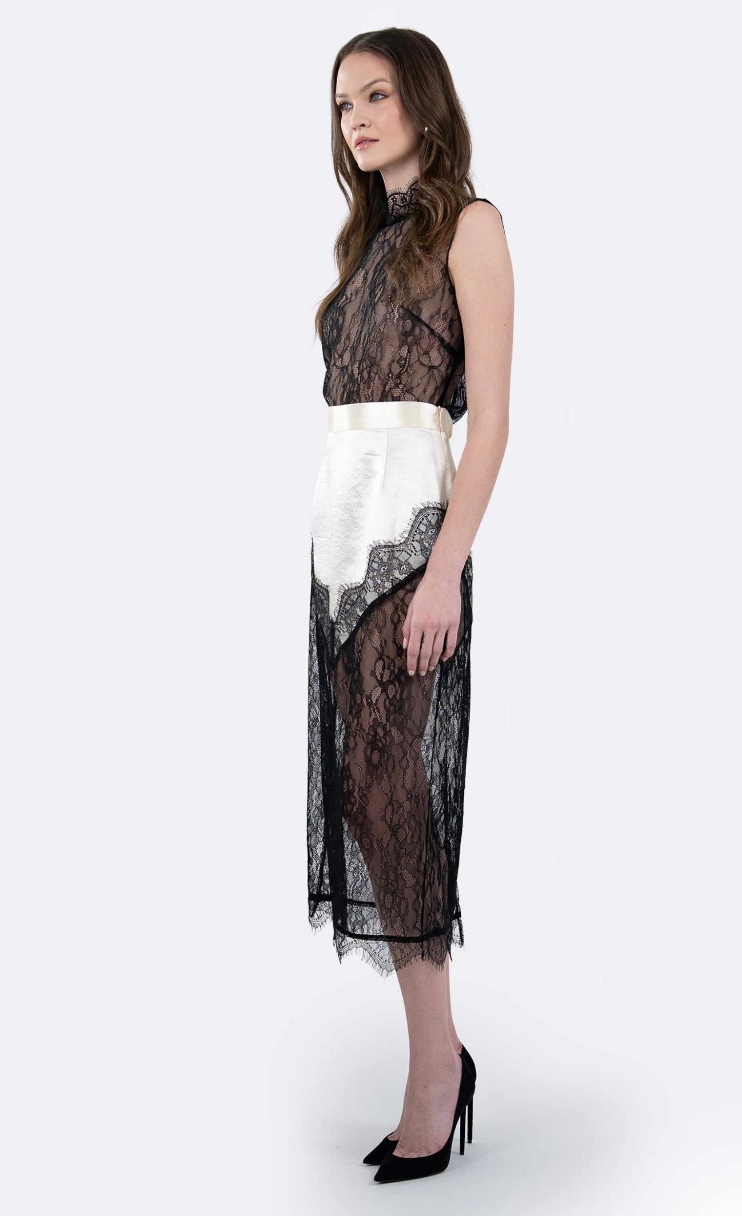Nonchalant Label Willow Skirt - Champagne