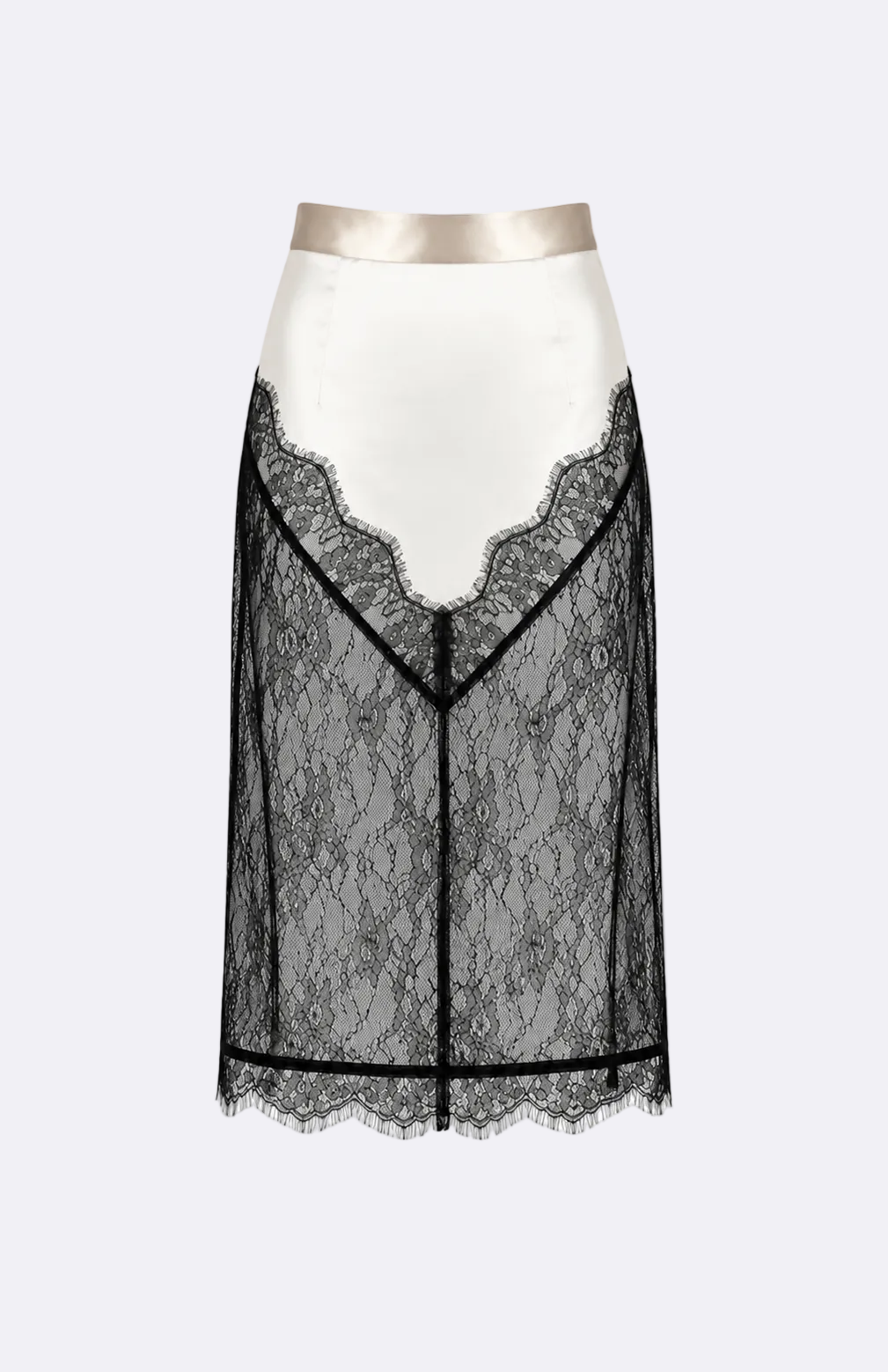 Nonchalant Label Willow Skirt - Champagne