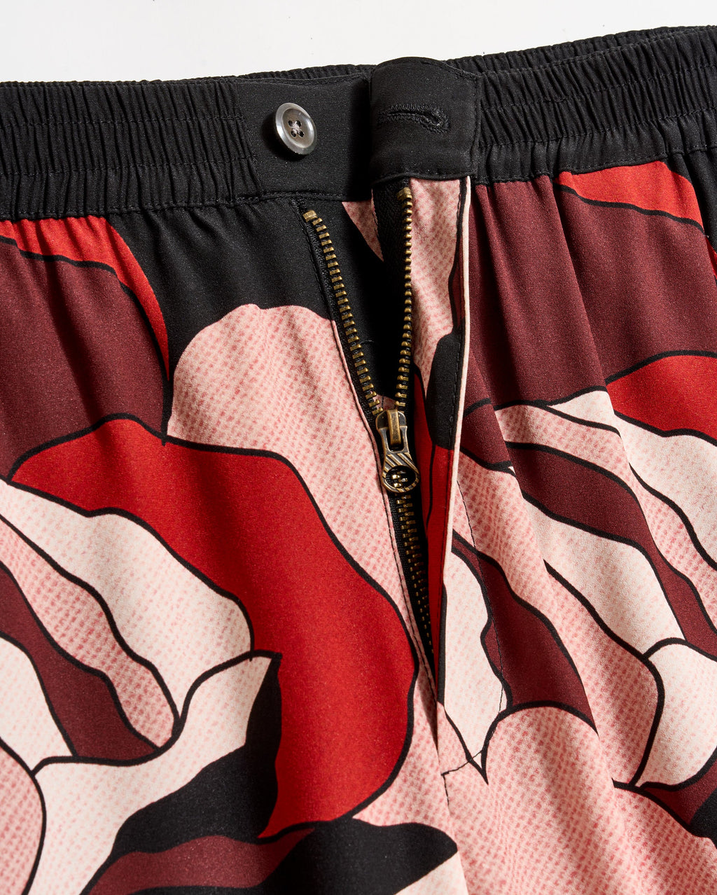 Billy Reid Winter Rose Lounge Pant - Red/Black