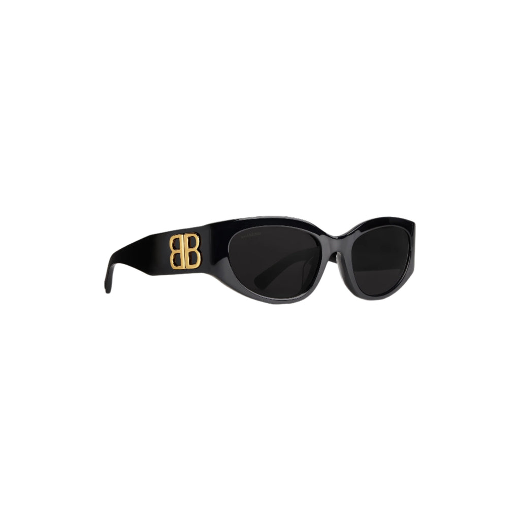 Balenciaga Bossy Round Af Sunglasses - Black
