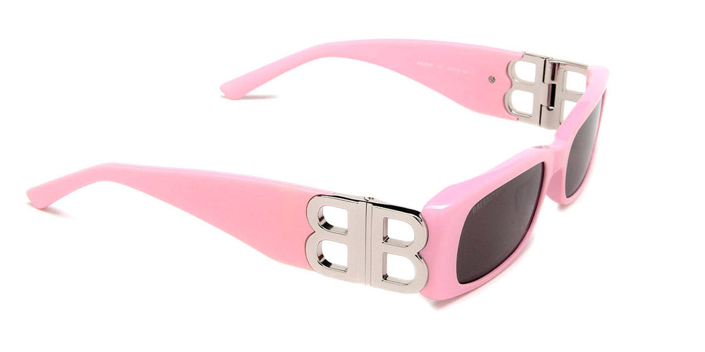Balenciaga Dynasty Rectangle Sunglasses - Pink