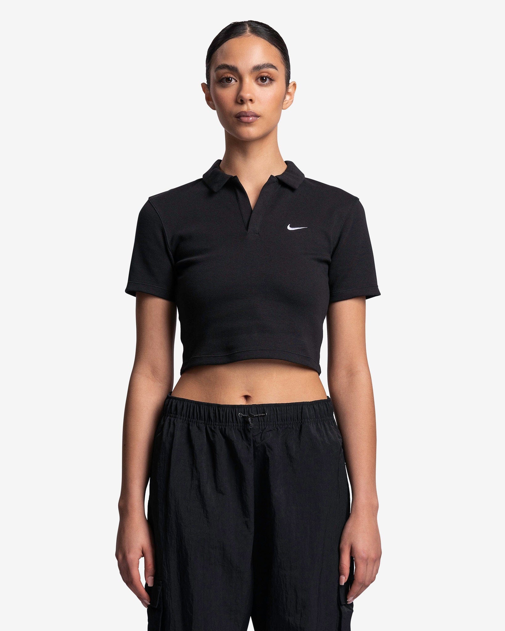Nike NSW Essential Short Sleeve Polo - Black