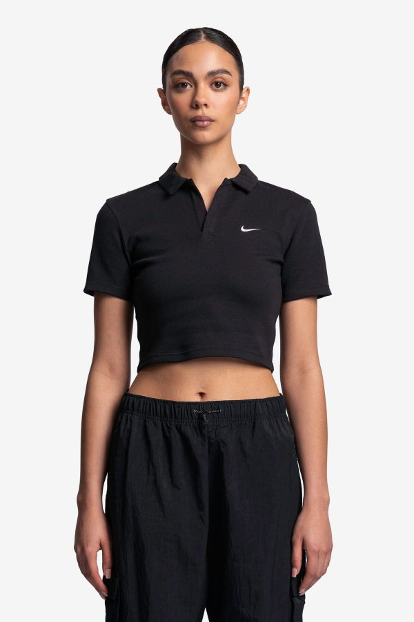 Nike NSW Essential Short Sleeve Polo - Black