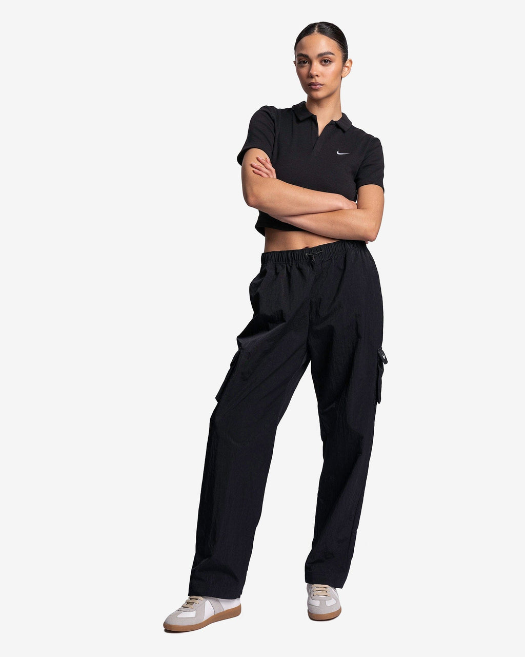 Nike NSW Essential Short Sleeve Polo - Black