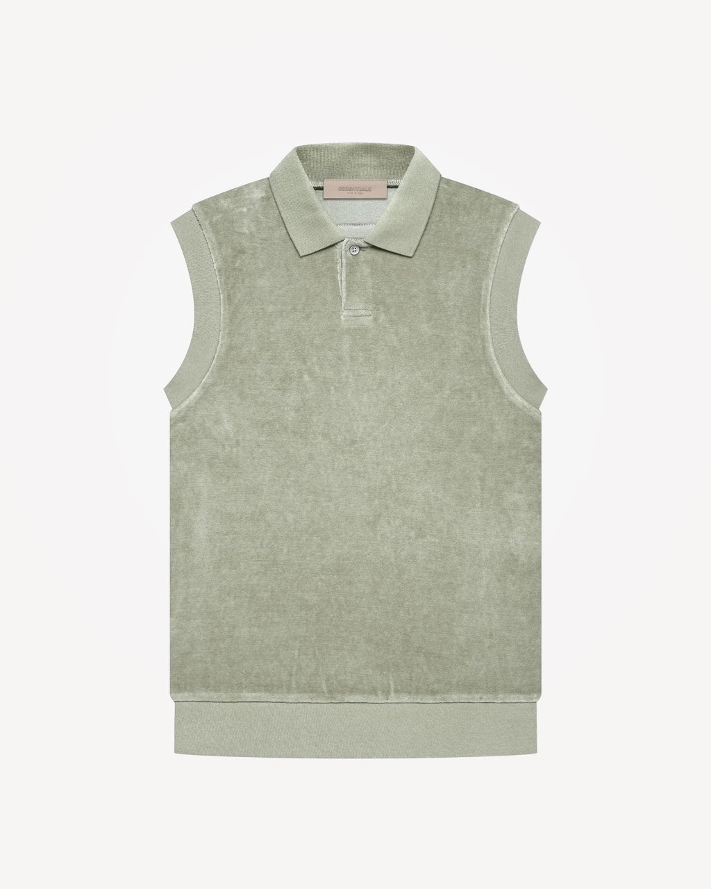 Fear of God Sleeveless Polo - Seafoam