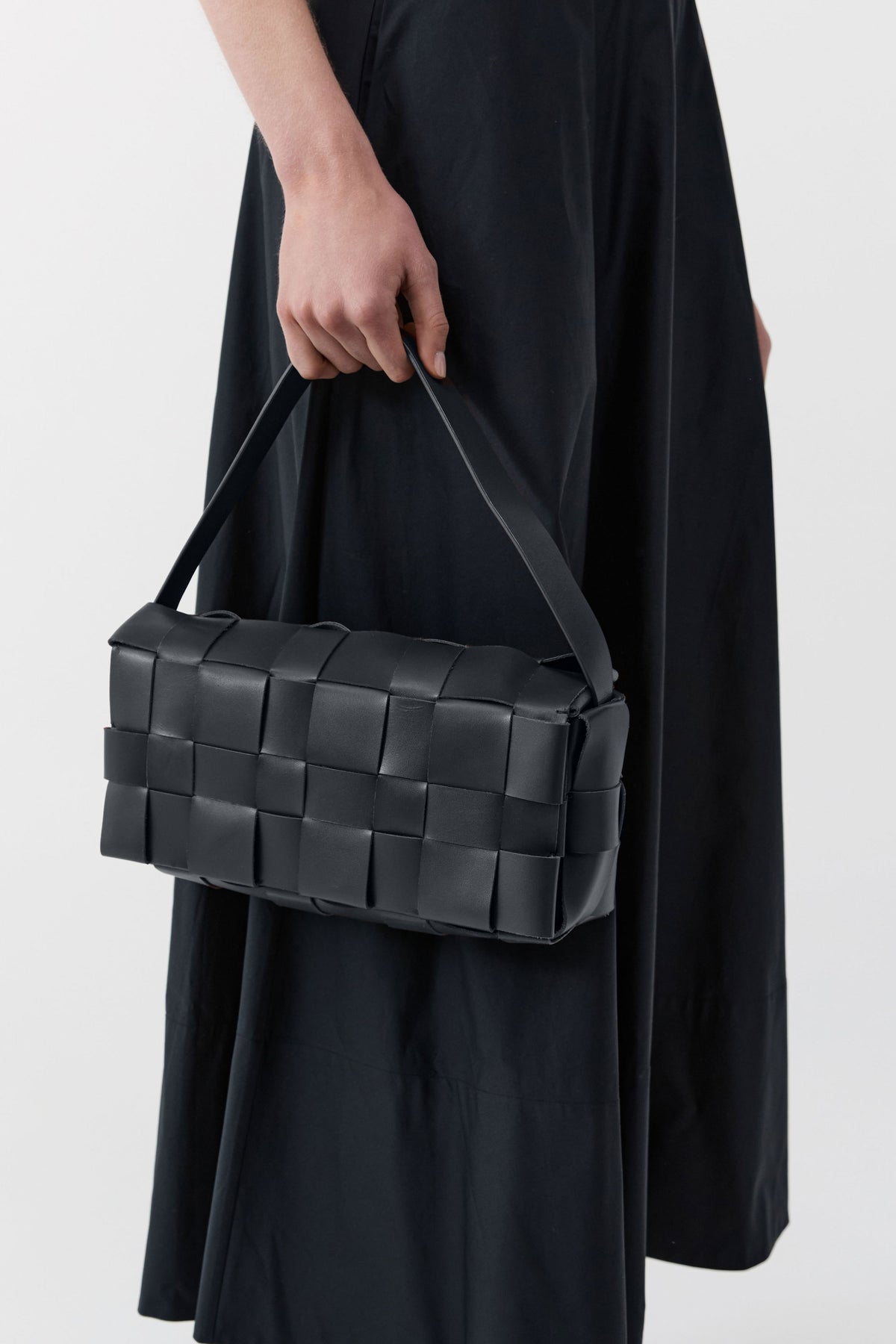 St. Agni Woven Envelope Slim Tote