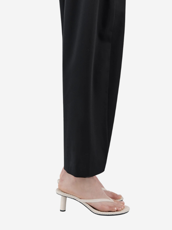 St. Agni Woven Thong Heel