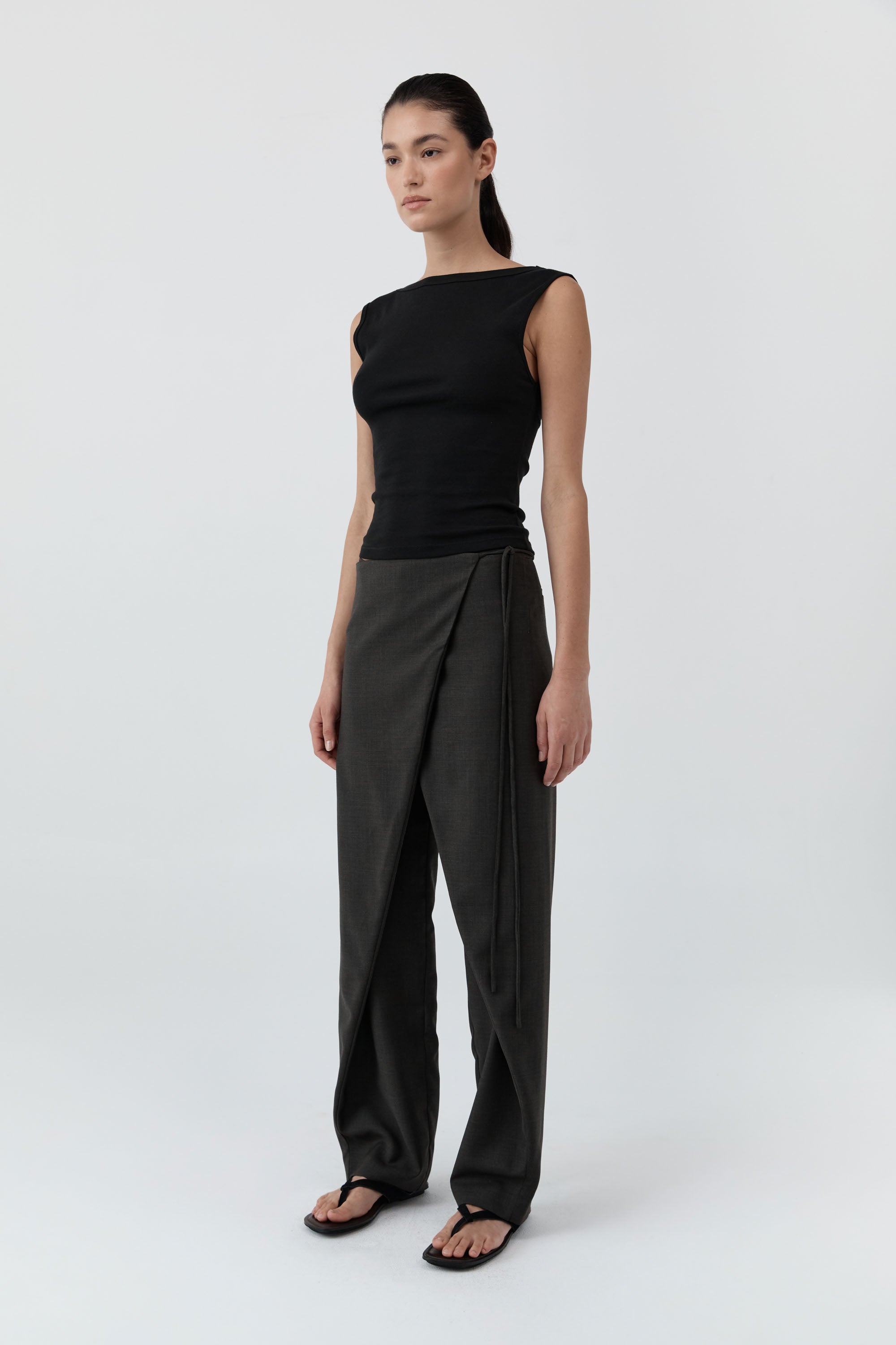 St. Agni Wrap Rouleau Pants