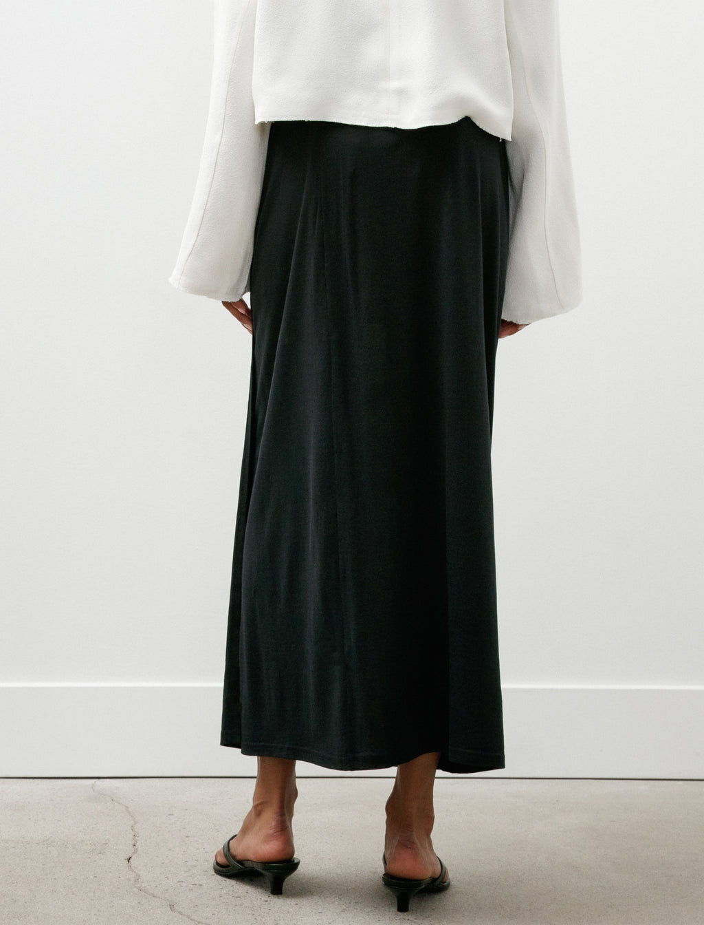 Totême Wrap Silk Cotton Skirt