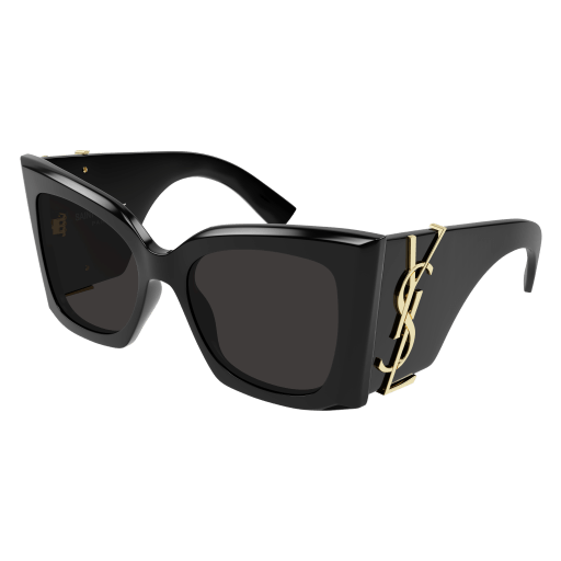 Saint Laurent YSL Logo Sunglasses - Black