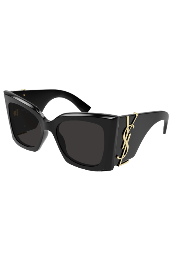 Saint Laurent YSL Logo Sunglasses - Black