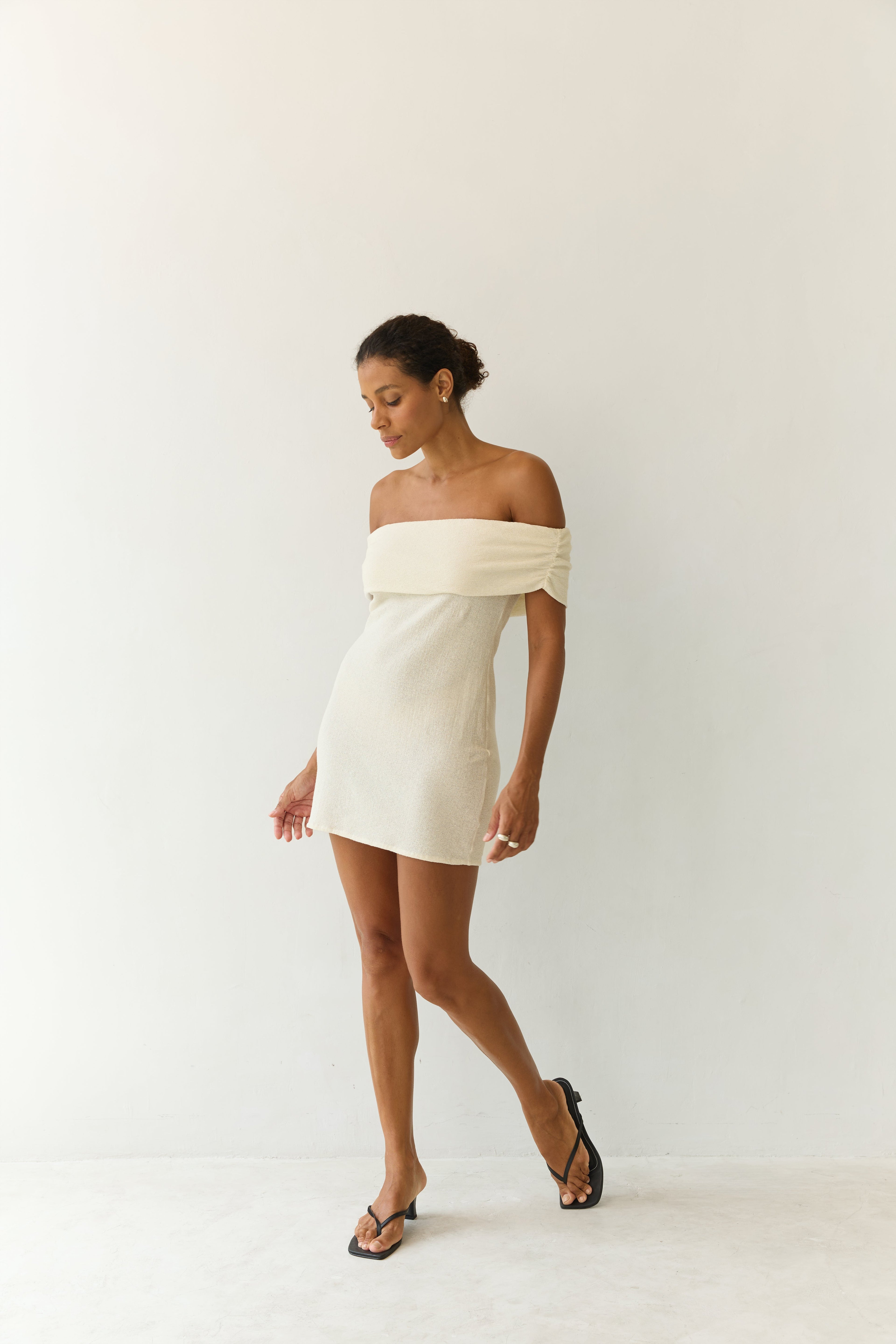 BAHHGOOSE Yume Mini Dress - Crme