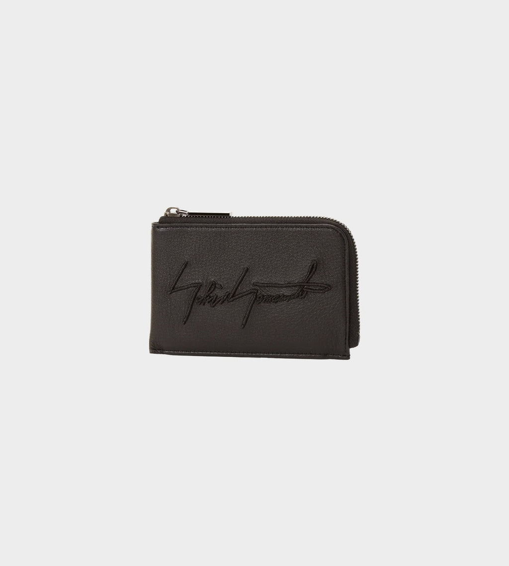 Yohji Yamamoto Discord YY Short Wallet - Black