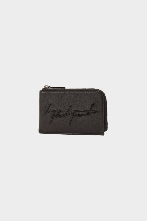 Yohji Yamamoto Discord YY Short Wallet - Black