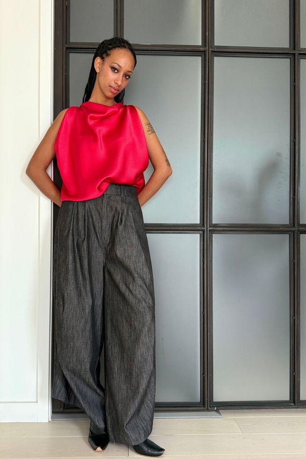 Yesaet Abeba Silk Top