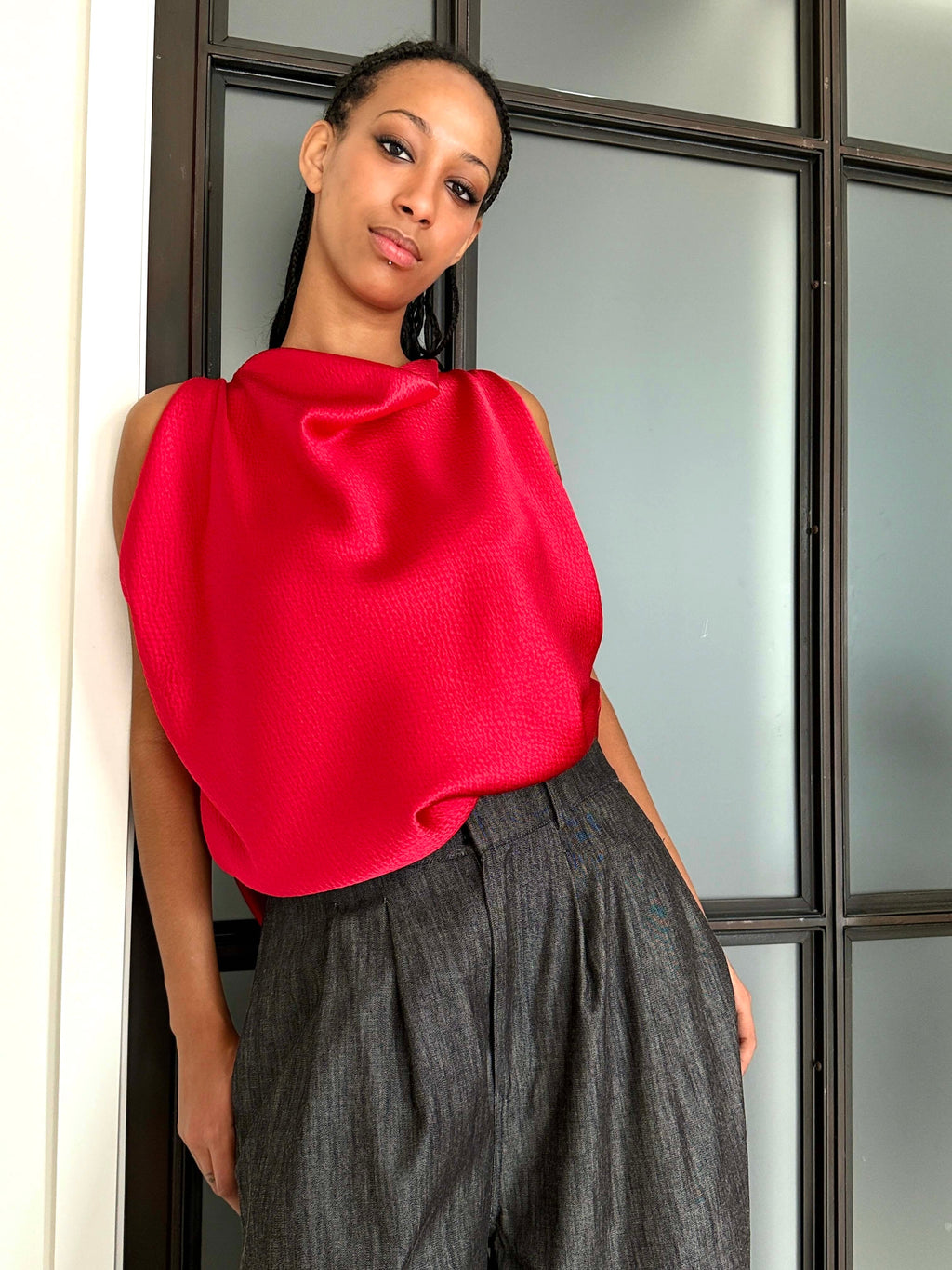 Yesaet Abeba Silk Top