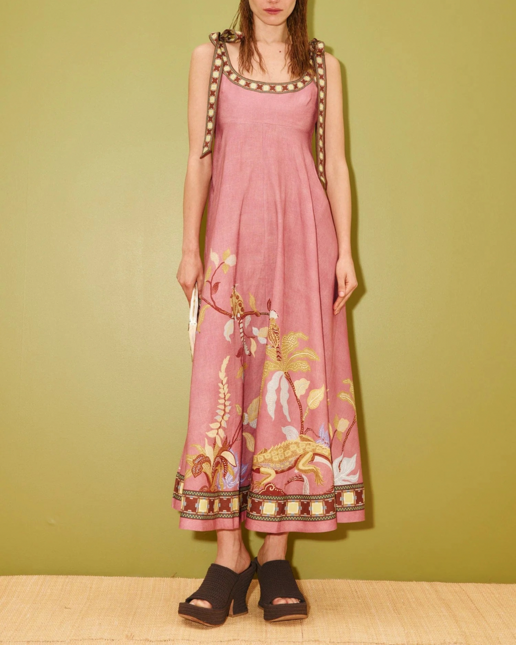 ALEMAIS Zuri Ballet Sundress - Rose