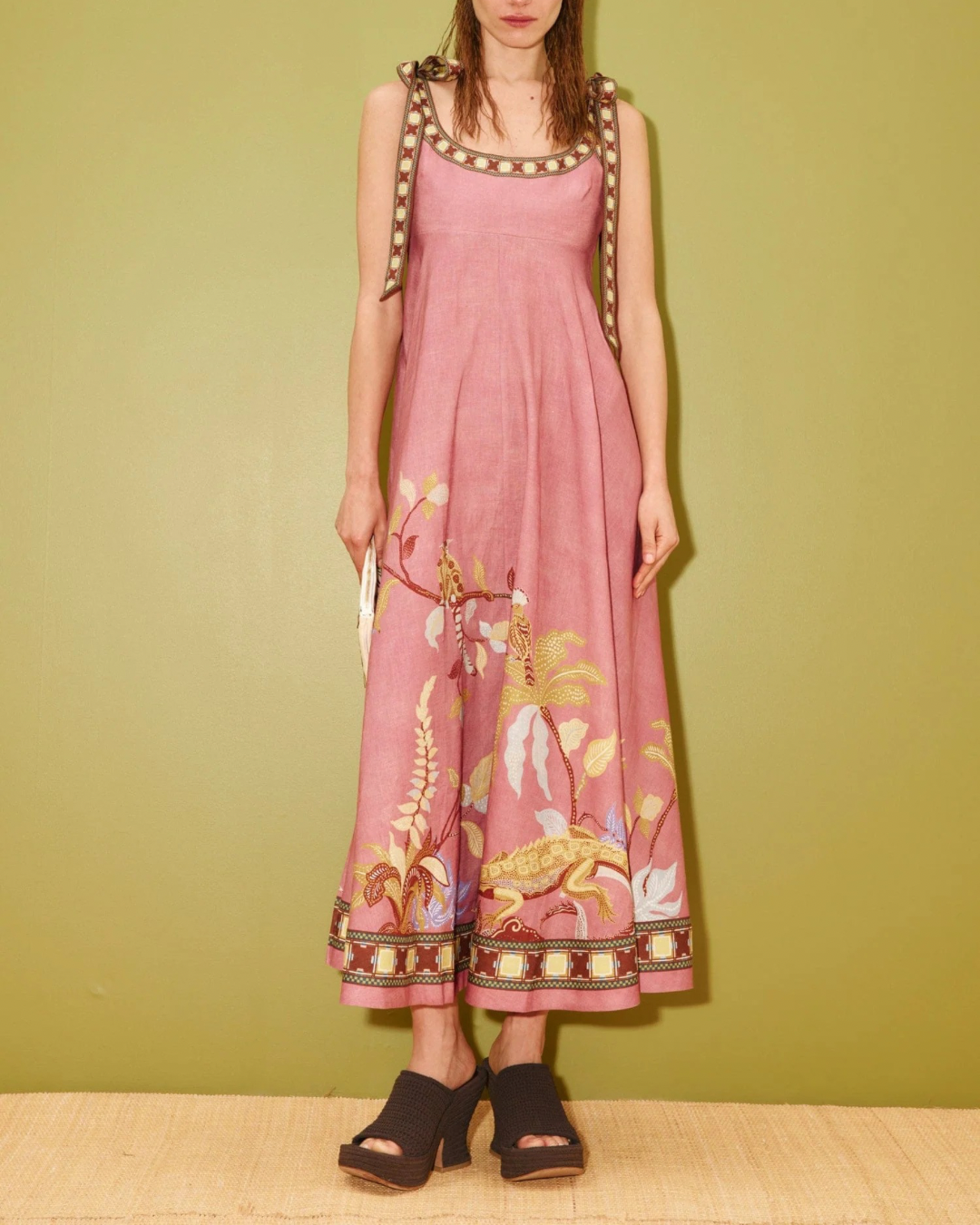 ALEMAIS Zuri Ballet Sundress - Rose