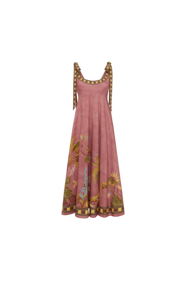 ALEMAIS Zuri Ballet Sundress - Rose