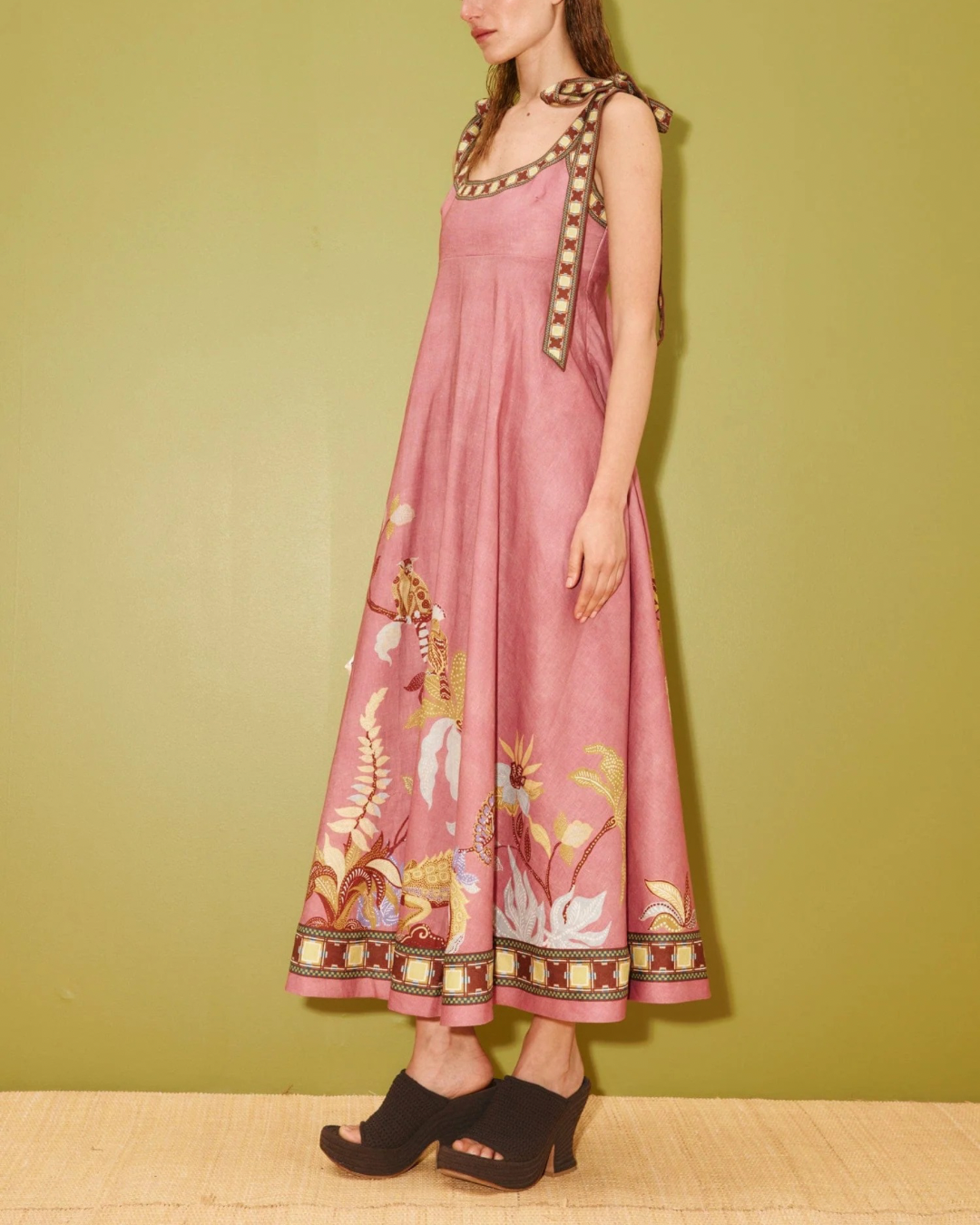 ALEMAIS Zuri Ballet Sundress - Rose