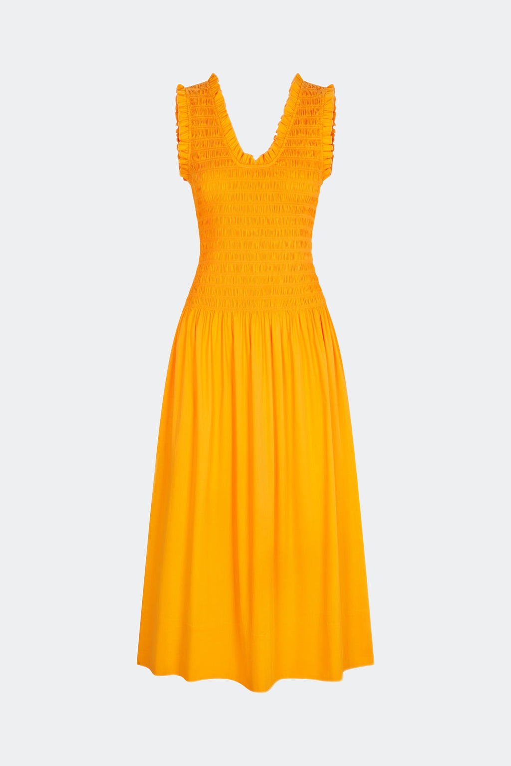 Simon Miller Zini Poplin Dress - Sherbet Orange