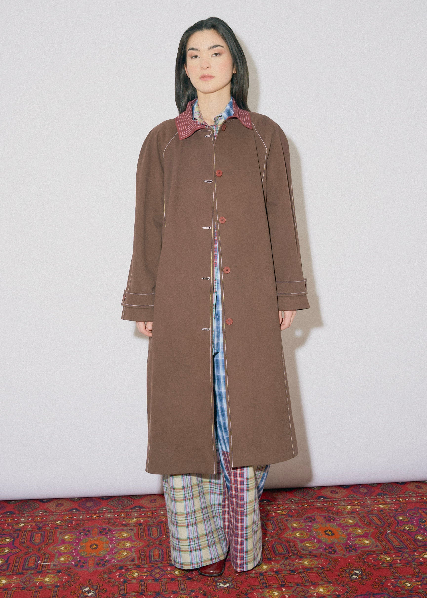 OhSevenDays Zoe Coat - Brown