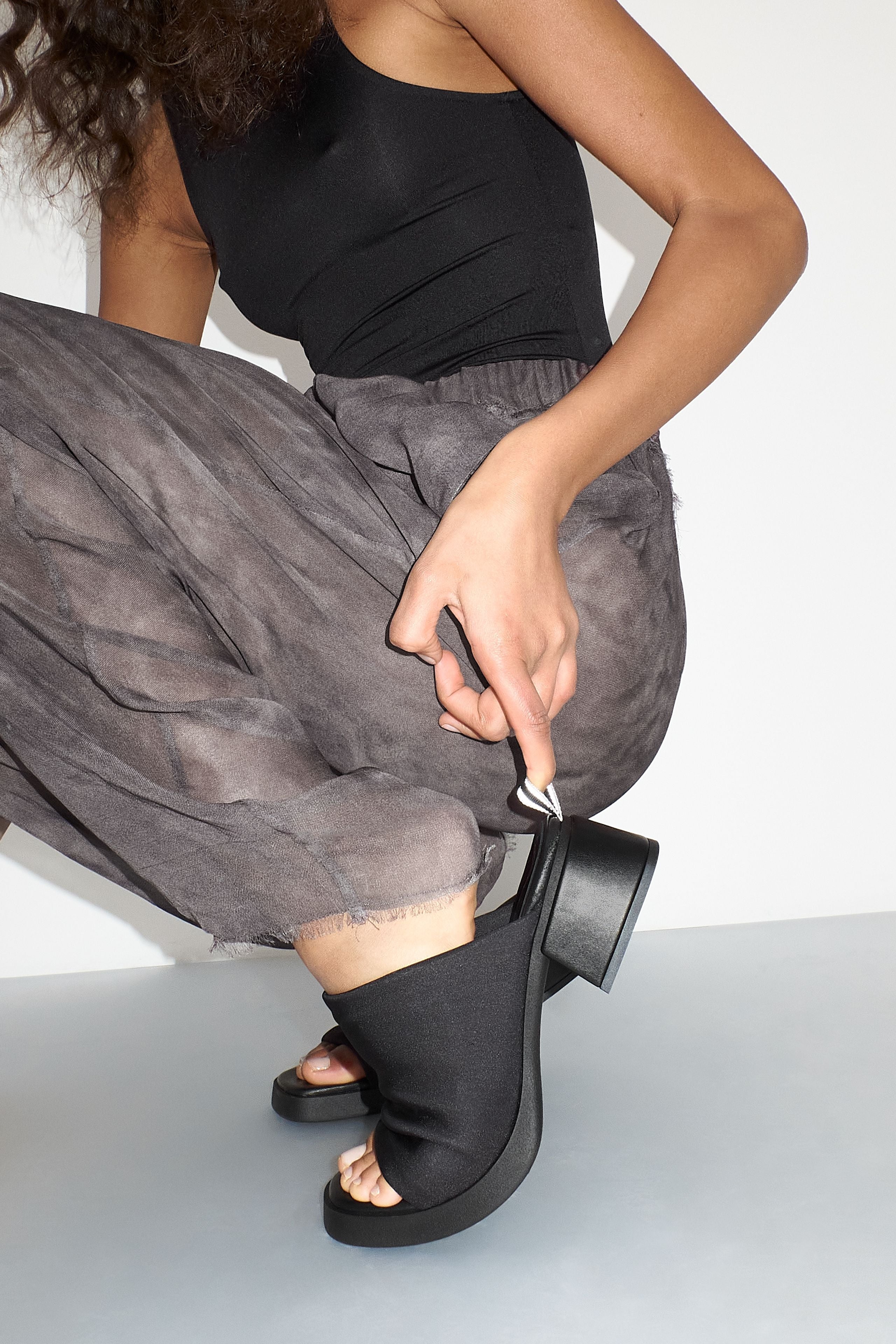 Miista Zooey Sandals - Black