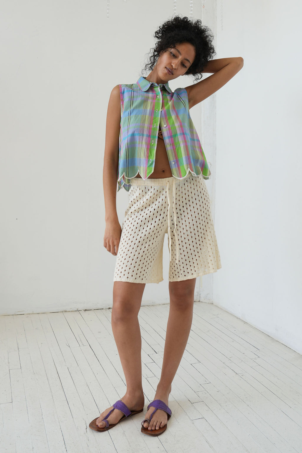 abacaxi Knit Bball Shorts