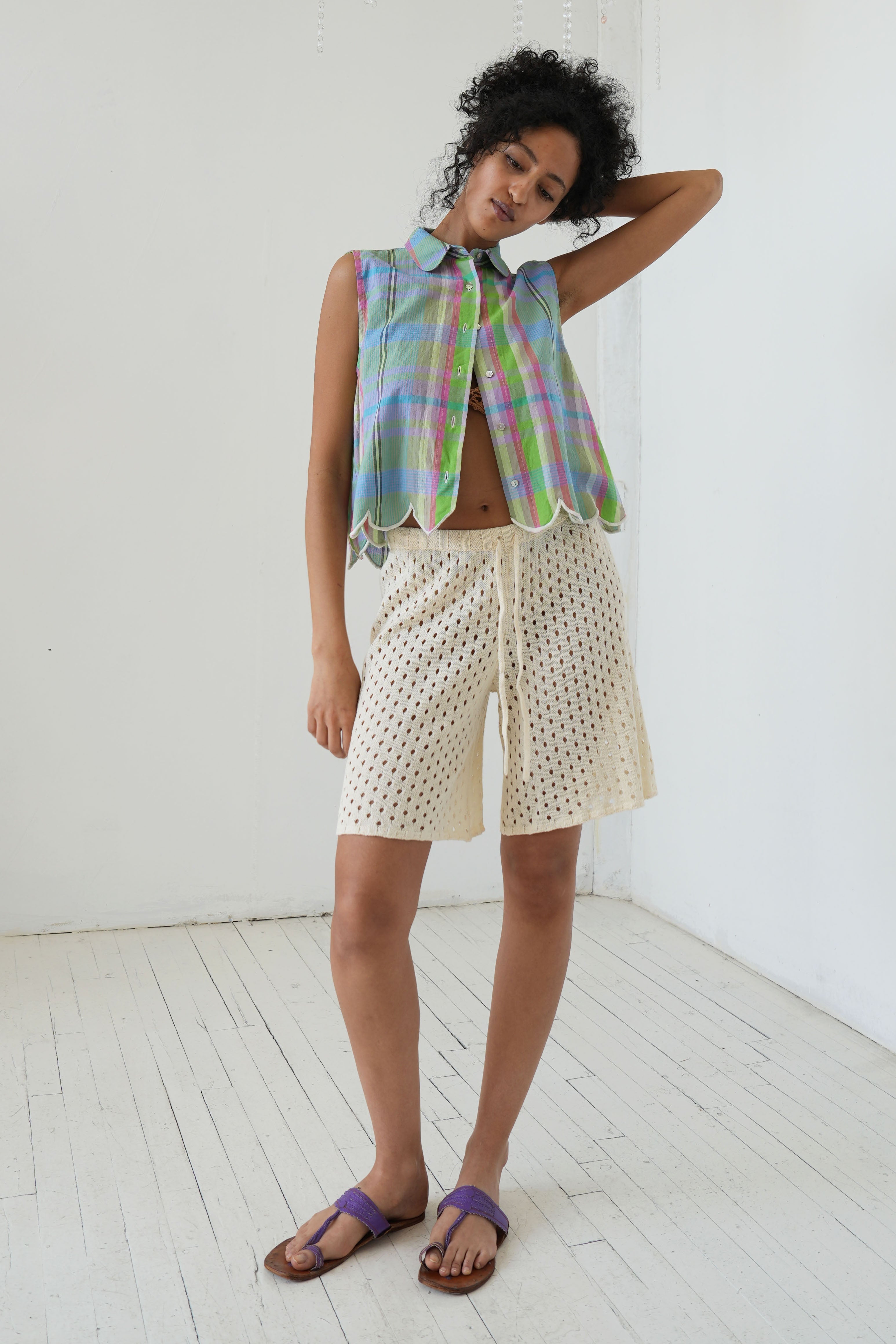 abacaxi Knit Bball Shorts