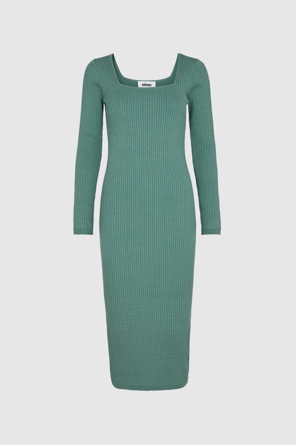 Minimum Bettys Dress - Sagebrush Green